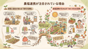 農福連携が注目されている理由は何ですか?