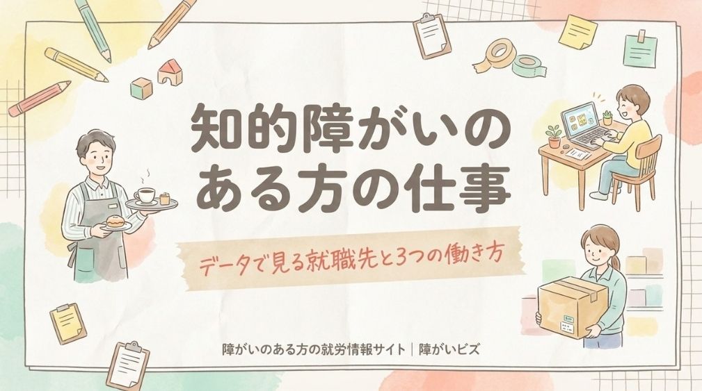 知的障がいのある方の仕事