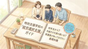 特別支援学校の就労選択支援は何年生から?手続と欠席の扱い